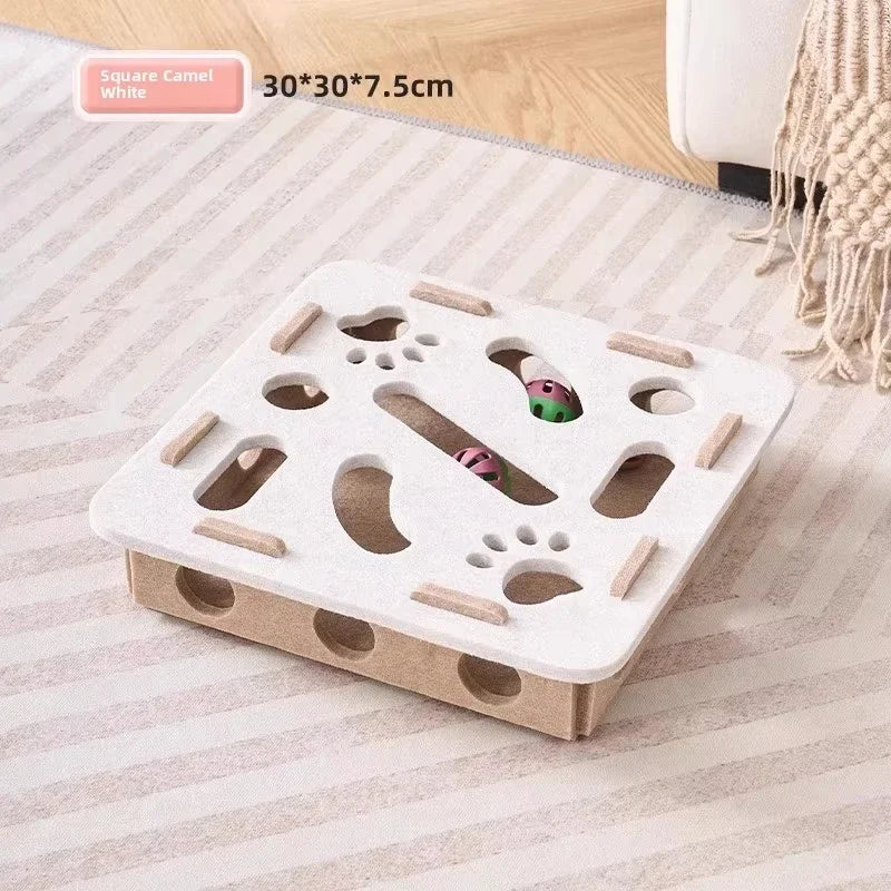 Felt Cat Puzzle Box Toy